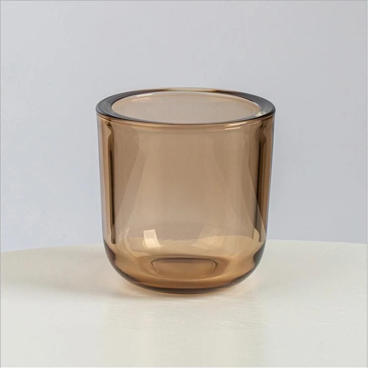 Vss Luxury Colored Thick Wall Votive Glass Candle Holder for Home Decor