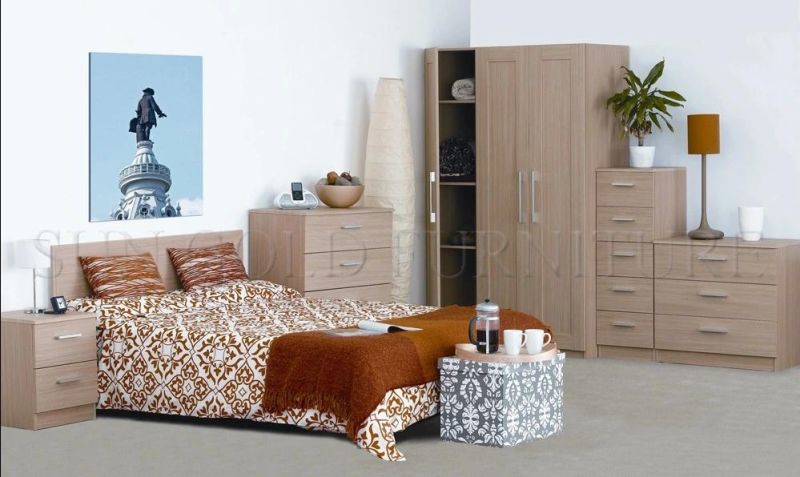 Modern Melamine MDF High Quality Bedroom Furniture (SZ-BF032)