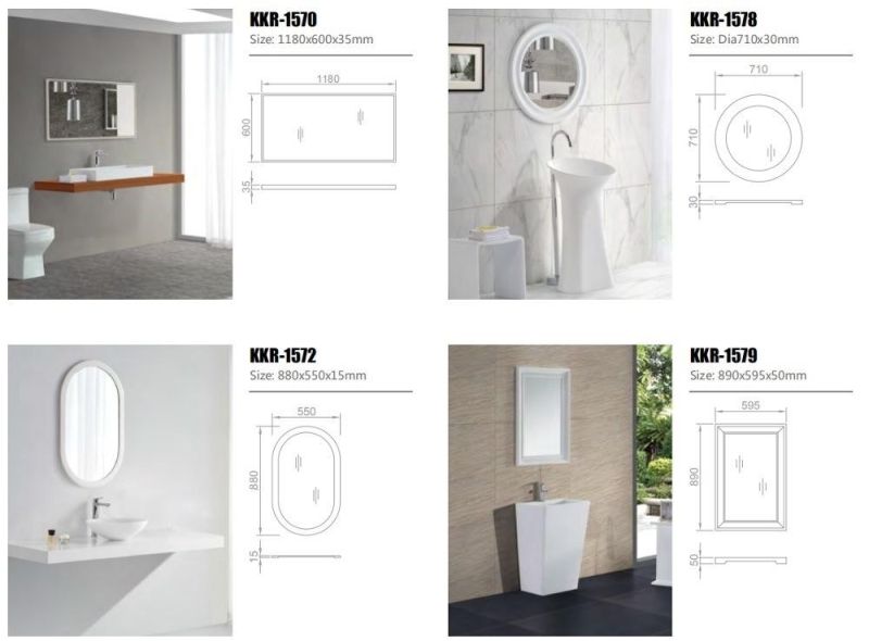 Cabinet Hotel Bathroom Smart LED Mirror