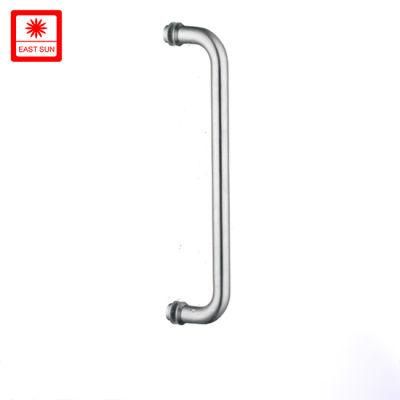 Bathroom Door Accessories Stainless Steel Pull Handle Glass Door Handle (pH-034)