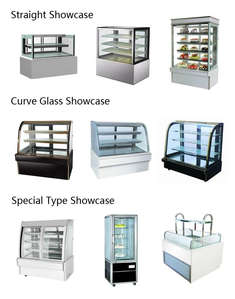 Commercial Display Cake Refrigerator Showcase