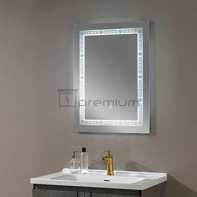Sensor Switch Mirror Chinese Manufactroy LED Smart Mirror Wholesale LED Bathroom Backlit Wall Glass Vanity Mirror
