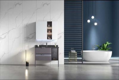 PVC Modern Style Bathroom Cabinet Bathroom Cabinet Vanity