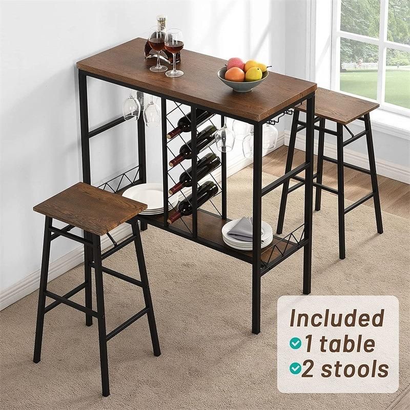 Nordic Restaurant Wine Dining Table/Bar Table with Stool