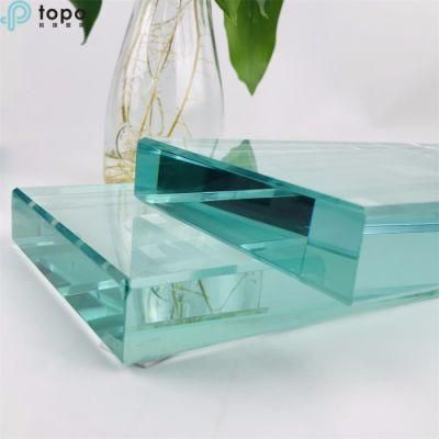 25mm Super Thick Clear Float Building Glass for Window and Wall Partition (W-TP)