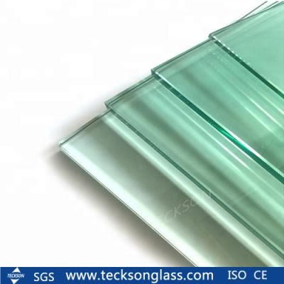 1.8mm 2mm Polished Edge of Thin Glass with Pencil Edge or Flat Edge for Furniture