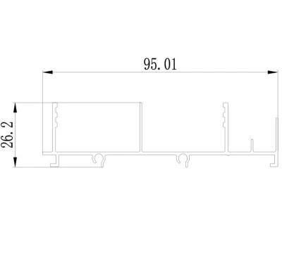 Factory Directly Supply Good Price Aluminum Profile for Thailand