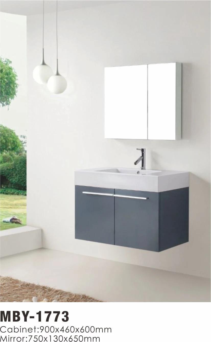 Wall Bathroom Cabinets with Melamine Material Wtih 80cm