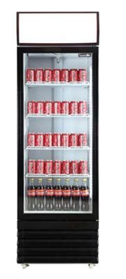 Beverage Vertical Glass Door Showcase Drinks Display Chiller