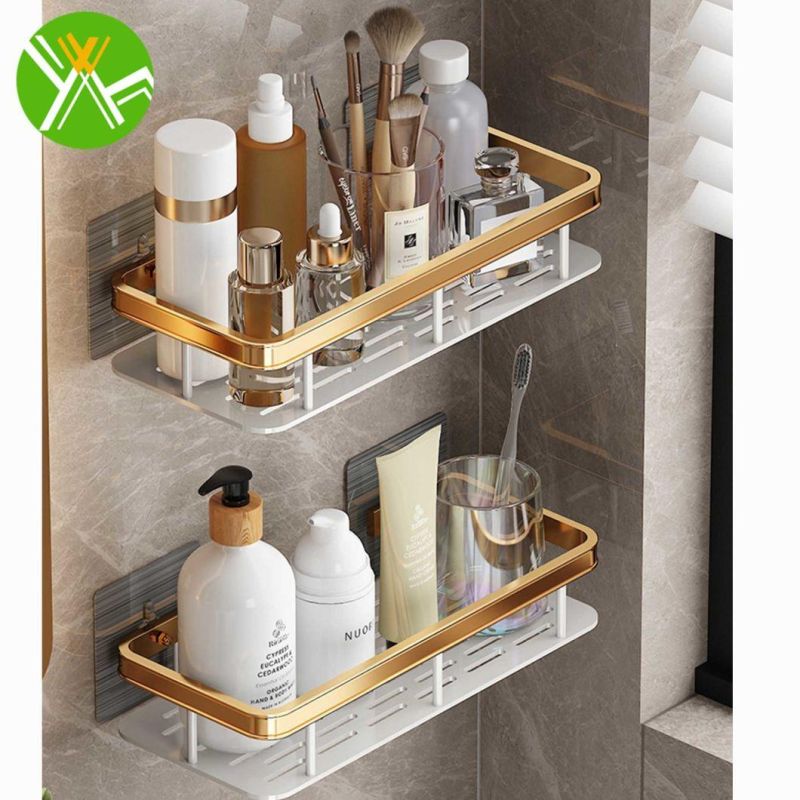 Multifunctional Bathroom Towel Bar Rack Luxury Gold Bathroom Rack for Bathroom Decoration