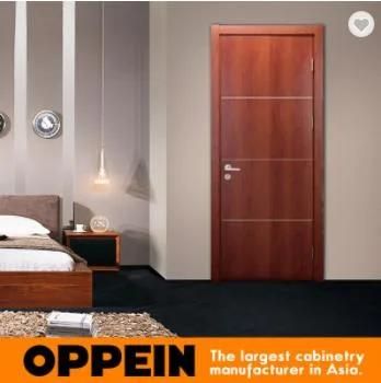 Oppein Swing Open Melaine Brown Interior Door