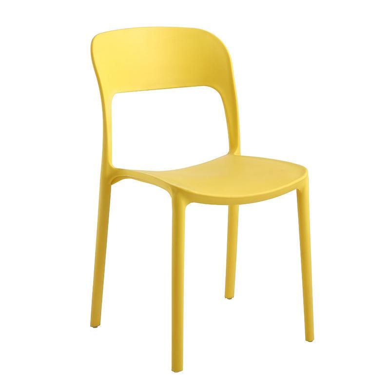 Modern Simple Style Banquet Wedding Furniture Plastic Chair Restaurant Dining Room Stackable PP Dining Chair