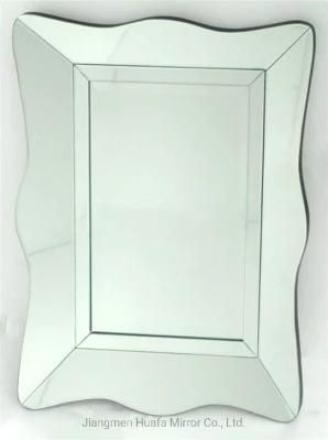Modern Style Anti-Fog Glass Wall Mirror for Bathroom