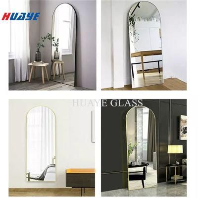 Double Coated 3mm 5mm Decorative Sliver Mirror Glass for Bathroom/Furniture