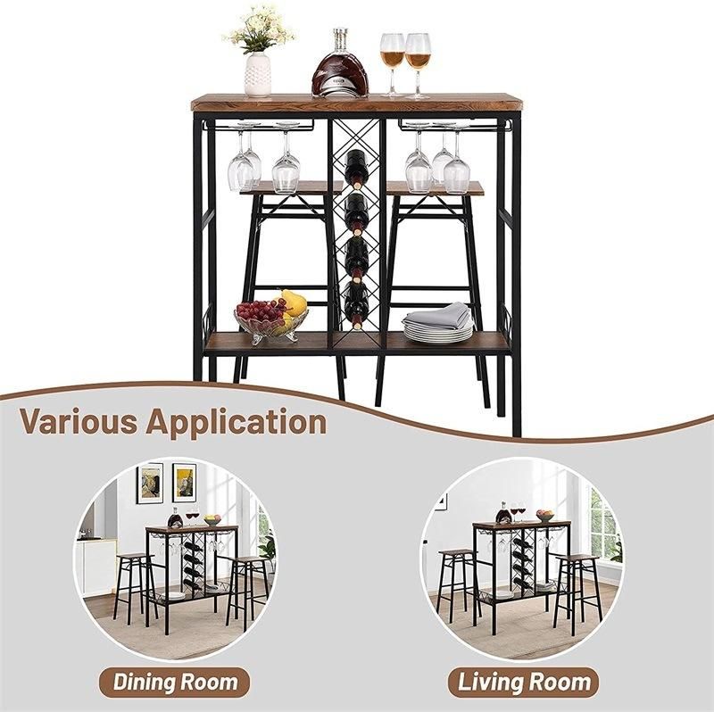 Nordic Restaurant Wine Dining Table/Bar Table with Stool