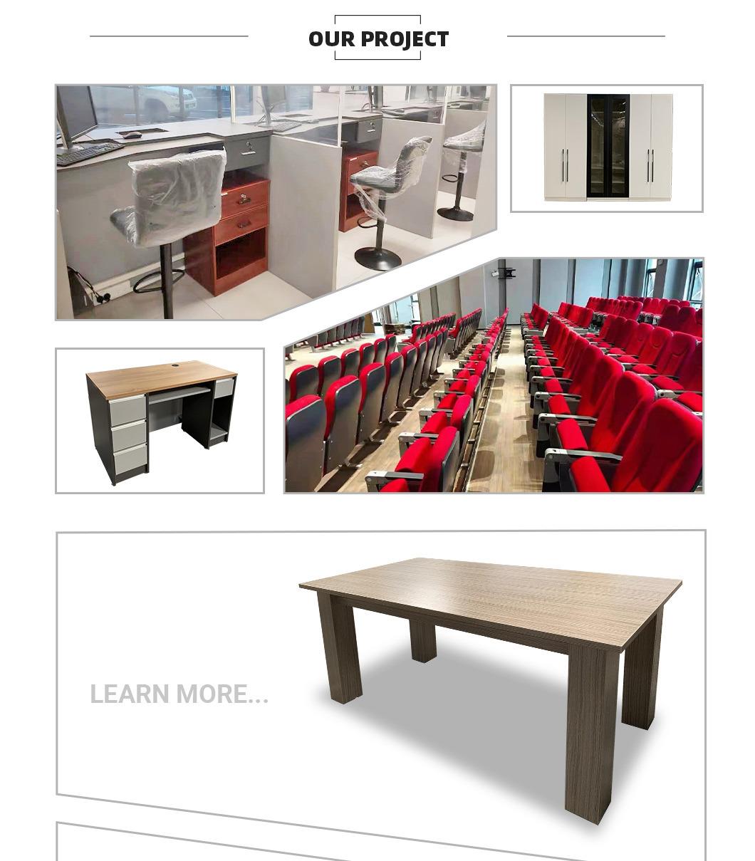 Square Disassembly Wood Home Furniture with CE Certification