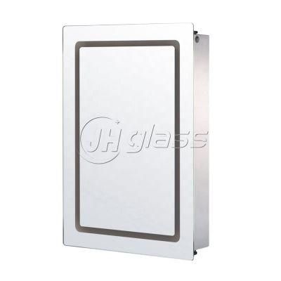 Cheap Price Advanced Design Lighted Bathroom Vanities MDF Fogless Aluminum Medicine Cabinet