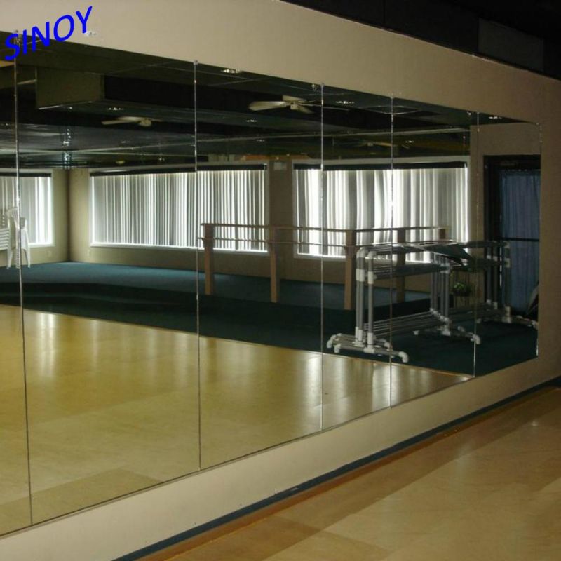 High Quality Mirror Glass for Dancing Wall Mirror