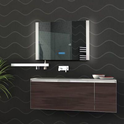 Color Temperarture Adjustable Aluminum Back Structure LED Vanity Bathroom Mirror with Touch Swich