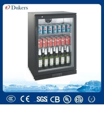 Dukers 138L Single Door Beer Cooler, Back Bar Cooler, Glass Showcase, Beer Display Case