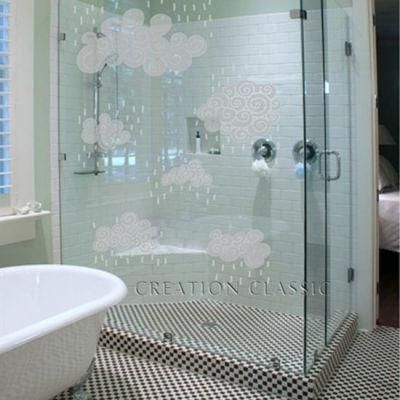 4-12mm Clear Non-Finger Bathroom / Window/ Chat Room Glass