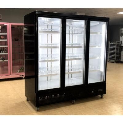 Vertical Display Freezer Subzero Freezer Display Frozen Showcase