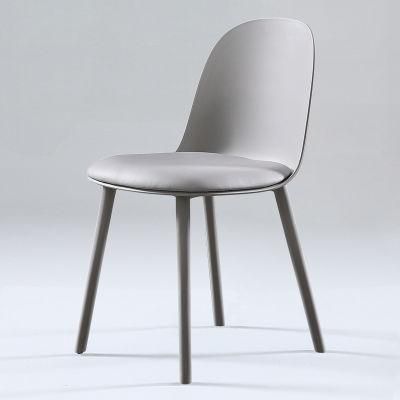 Home Hotel Dining Room Living Room Furniture China Wholesale Simple Design Dining Chair PP Plastic Dining Chair