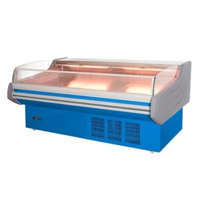Commercial Seafood Meat Food Glass Display Counter