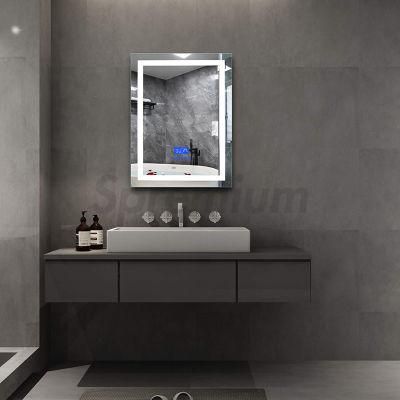 Luxury Water Proof LED Mirror Blue Tooth Home Decorative Smart Mirror Wholesale LED Bathroom Backlit Wall Glass Vanity Mirror