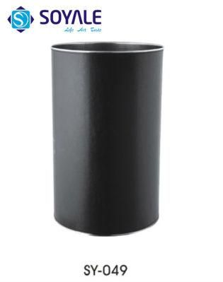 3L 5L 12L Stainless Steel Pedal Dustbin Trash Can with Polish Finishing Sy-049