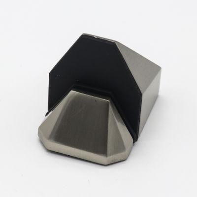 Zinc Alloy Diamond Glass Clip Hinge for 8-10mm Glass