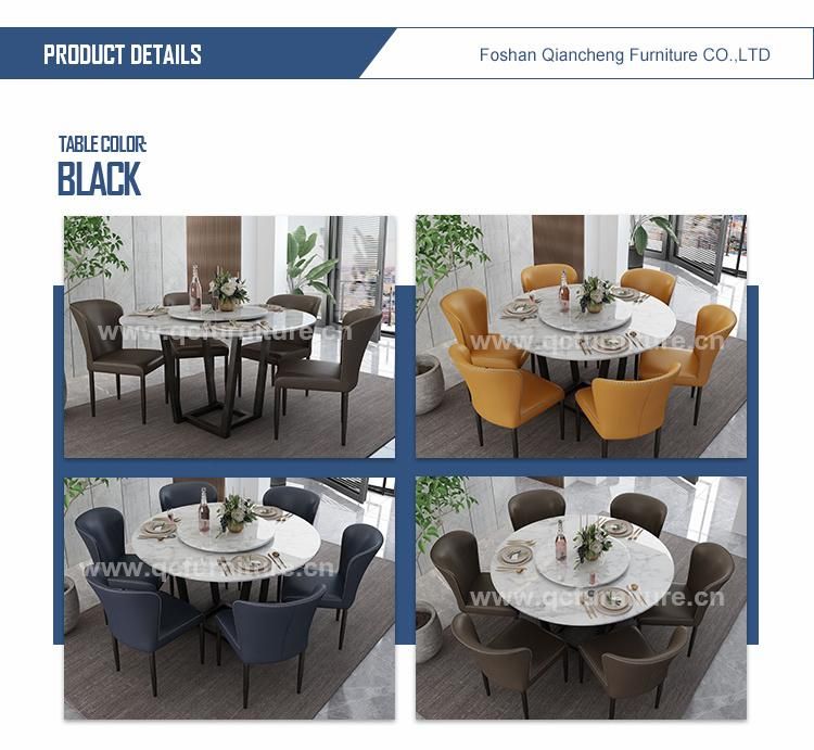 Steel Modern Dining Furniture Restaurant Table