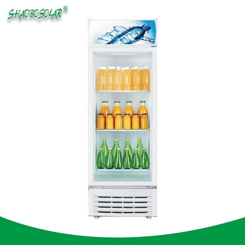 Refrigerator Solar DC Display Case Cooler Show Case 86 Liters 70W