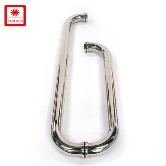 Stainless Steel Pull Handle Bathroom Glass Door Hardware Accessories Shower Door Handle (pH-049)