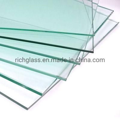 Photo Frame Sheet Glass Frameless Round Safety Edge Clear Glass for Photo Frame