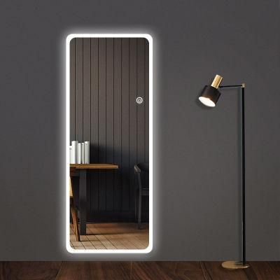 Dressing Full Length Backit Wall Mounted Lighting LED Frameless Mirror