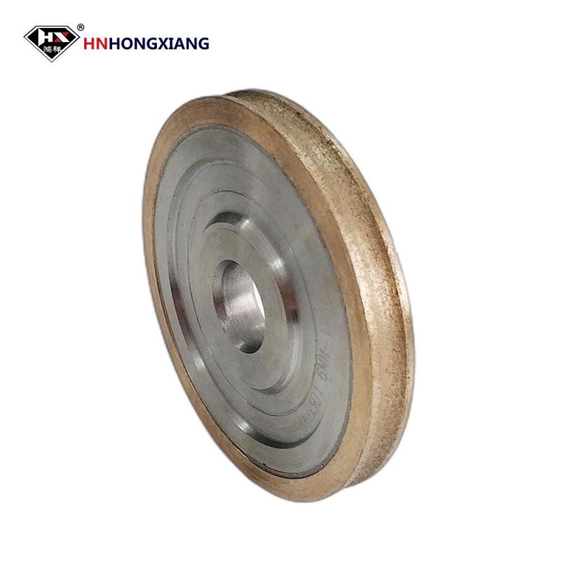 Metal Bond Glass Grinding Round Edge Wheel PE Wheel