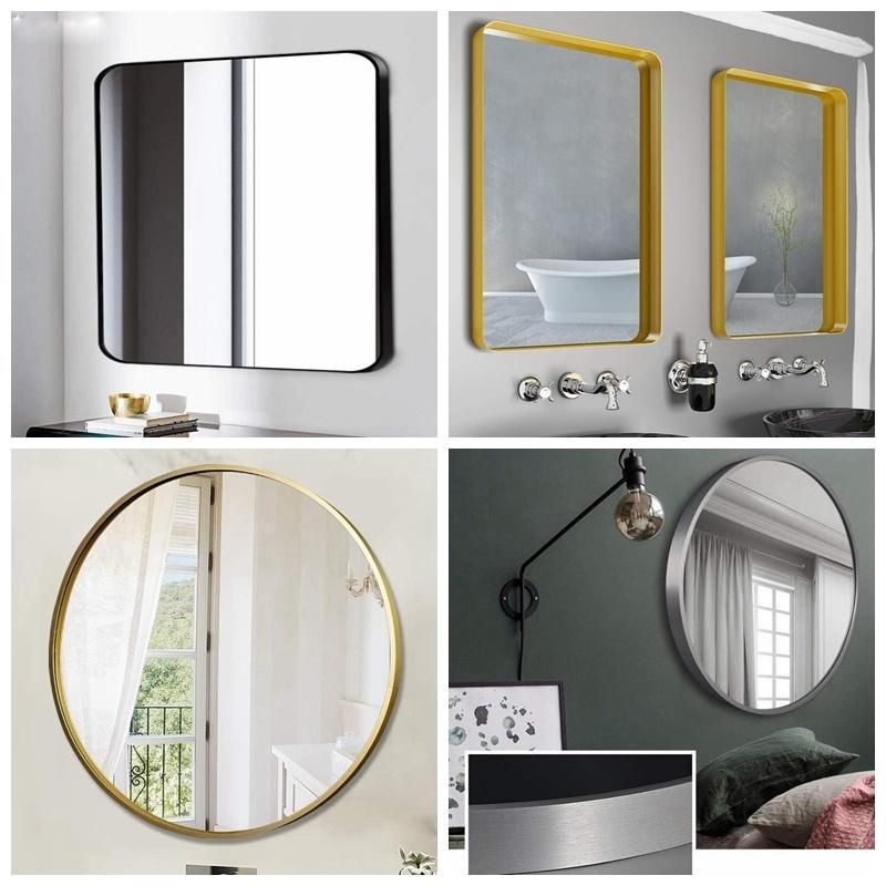 Home Decoration Bathroom Mirror with Lighted Illuminated Mirror Touch Sensor & Anti-Fog