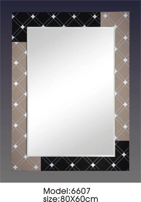 Advanced Double Layer with Border Bathroom Mirror with Competitive Price
