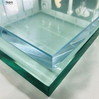 6mm, 8mm, 10mm Clear Float Glass for High Building Exterior Wall (W-TP)