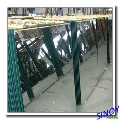 Horizontal Magnetron Sputtering Coated 2mm - 6mm Float Glass Aluminum Mirror Glass for Furniture, Decorative Applications&#160;