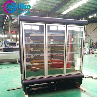 Hot Sales Multi-Deck Refrigerating Equipment Display Showcase for Supermarket