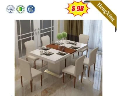 Chinese Factory Wooden Restaurant Living Room Dining Furniture Set Folding Dining Table