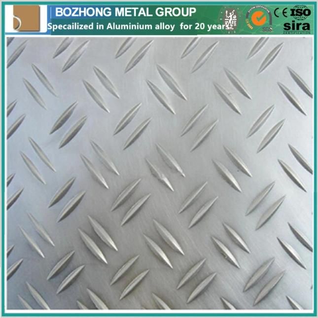 1250*2500 Pattern Aluminum Plate and This Pattern Has Excellent Slip Resistance