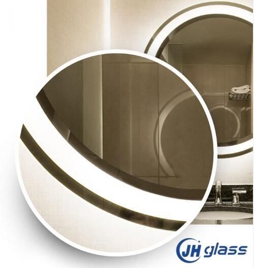 Home Decorative Wall Mounted Round LED Bathroom Mirror
