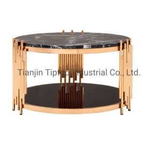 Manufacture Modern Designs Living Room Stainless Coffee Tables