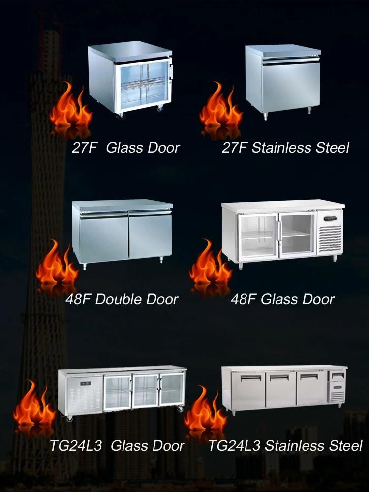 Workbench Refrigerator Freezer, Worktable Chiller Cooler, Restaurant Prep Tables/Refrigerated Table