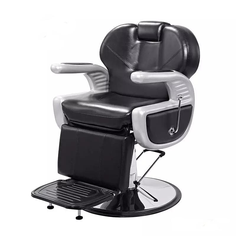 Hl-8186 Salon Barber Chair for Man or Woman with Stainless Steel Armrest and Aluminum Pedal