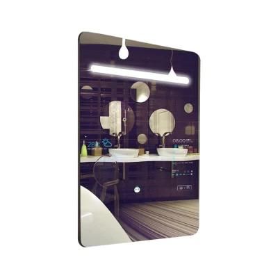 Smart Mirror 18.5 Inch Interactive Bathroom TV Mirror Intelligent Magic Mirror Glass Touch Screen Mirror for Hotel Smart Home