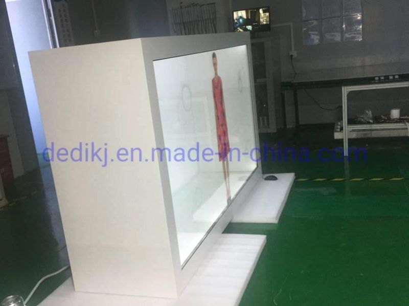 86 Inch Full HD LCD Transparent Showcase with CE Approval